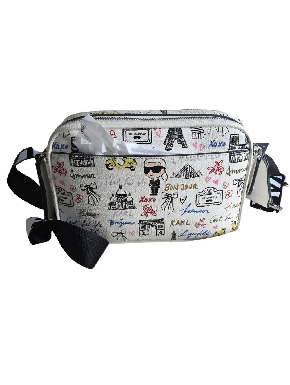 Karl Lagerfeld Paris Maybelle Crossbody - Picture 2 of 8